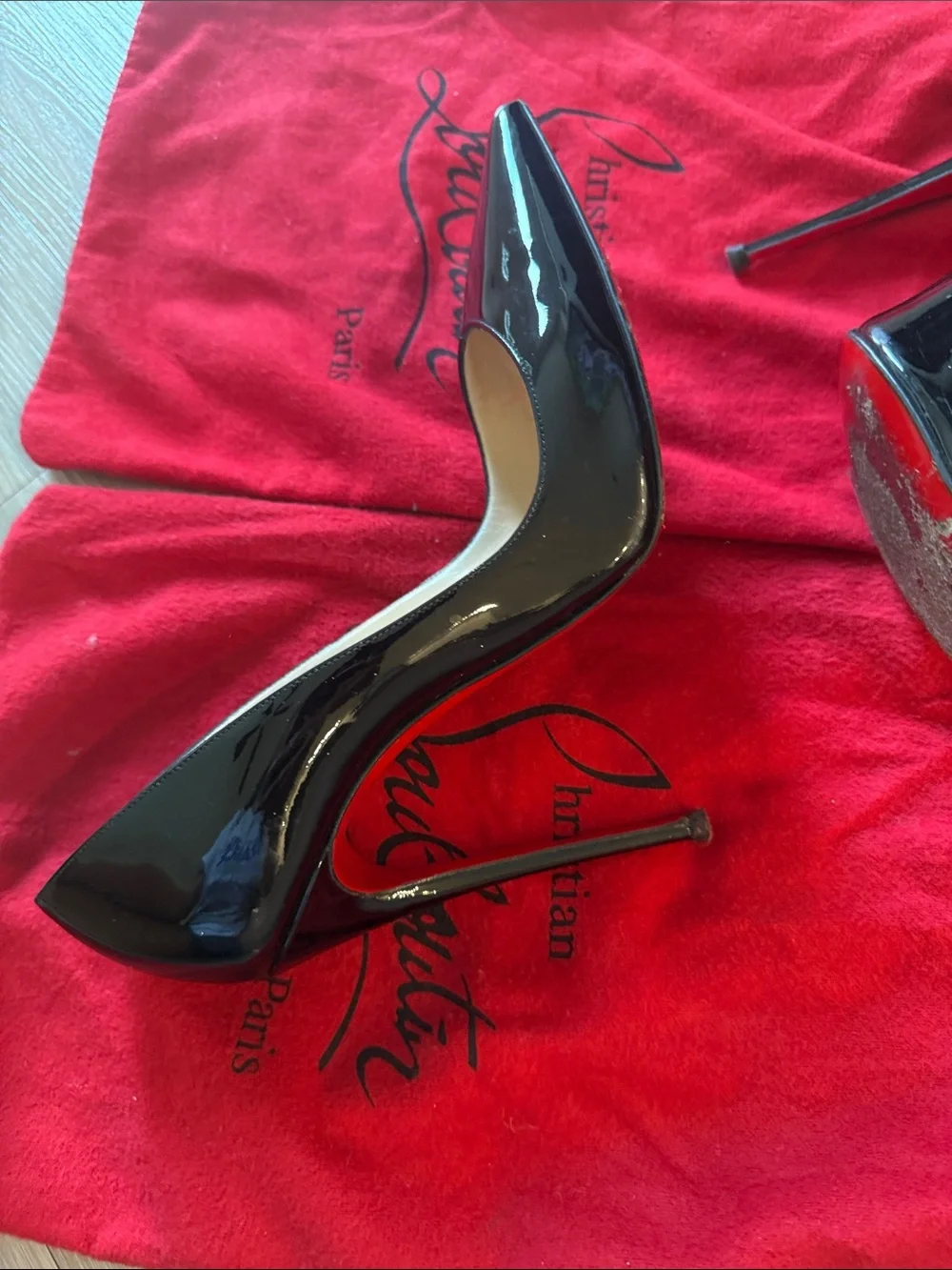 Christian Louboutin sleek black